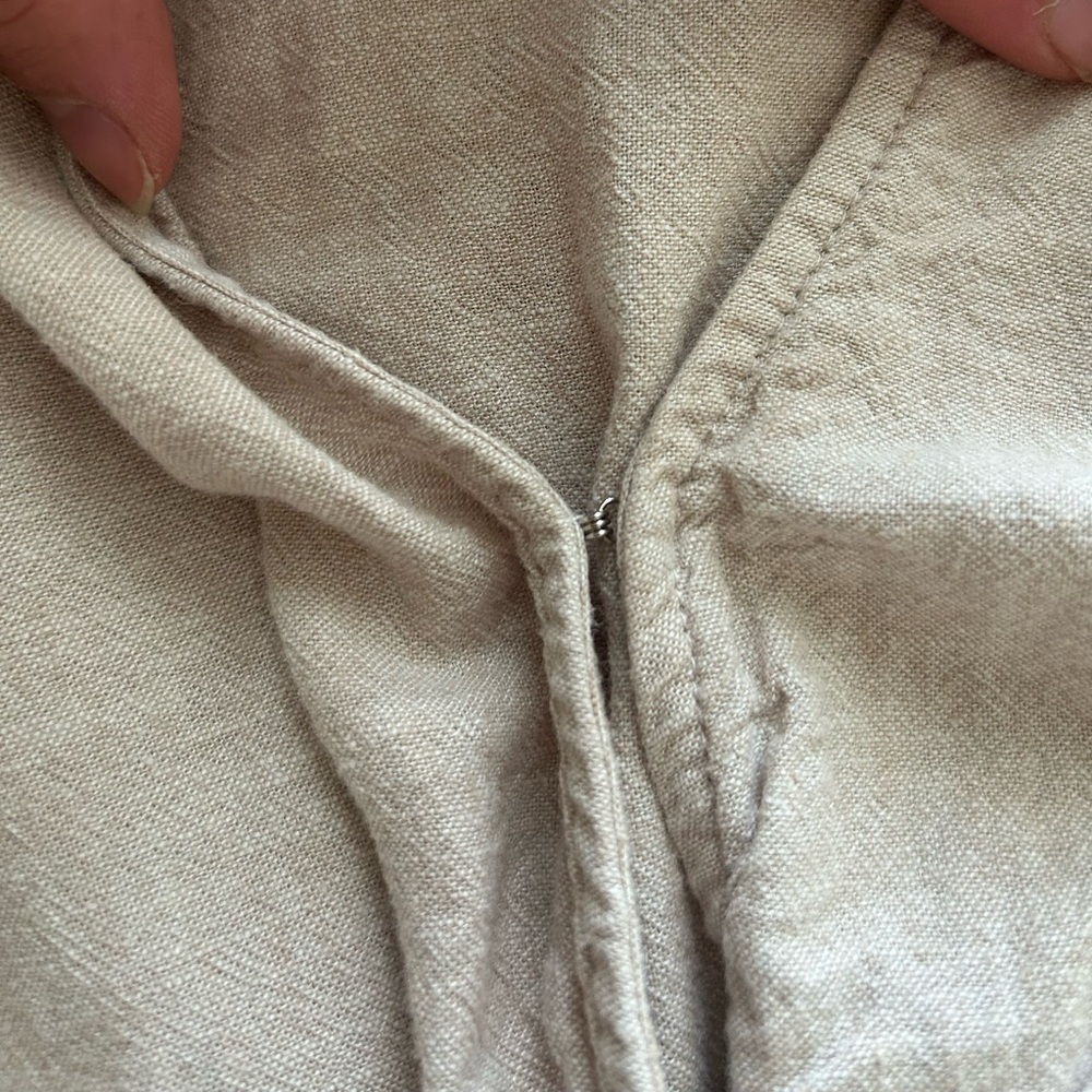 Linen Mini Dress - Picture 4 of 5